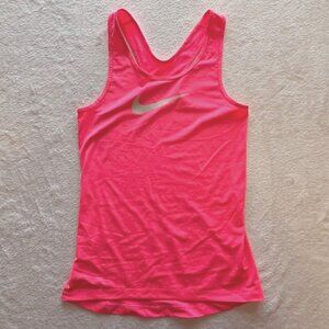 Nike Neon Pink Dri-fit Tank- Size S